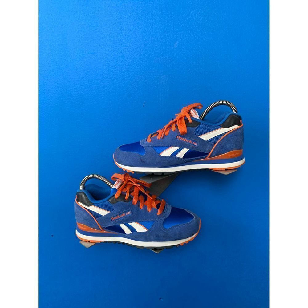 Reebok Mens Size 4 CrossFit Nano Lace Up Training Shoes Sneakers Blue 023501-313